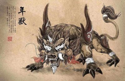 ​揭秘年兽：中国春节背后的神秘传说