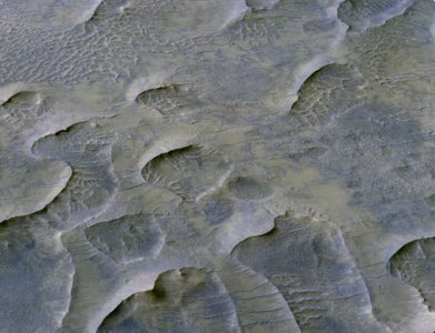 ​《JGR Planets》杂志：火星Valles Marineris区域的沙丘有10亿年历史