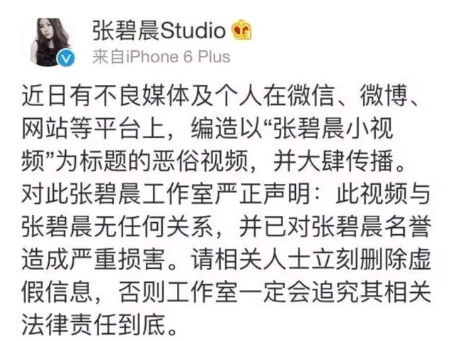 张碧晨针对孩子事件的处理对策（黑心网友假造谣张碧晨）(10)