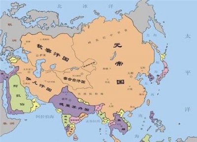 ​元朝版图有多大，元朝全盛时期疆域图