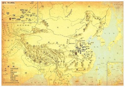 ​中国历朝历代高清疆域地图，看看版图是如何随着历史的变迁而改变