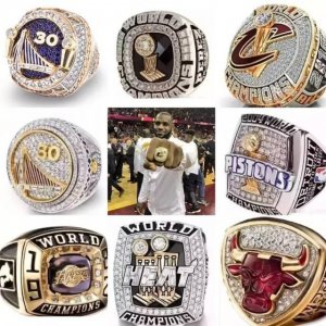 盘点NBA六年总冠军戒指:15年勇士历史最贵,16年骑士颜值巅峰