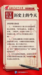 ​长征从这里出发｜红军长征历史上的今天：1935年1月6日（第89天）