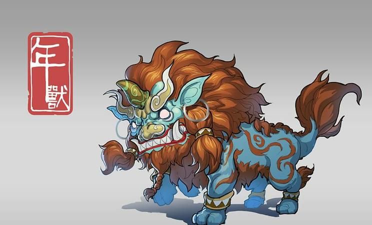 年兽的故事简单概括