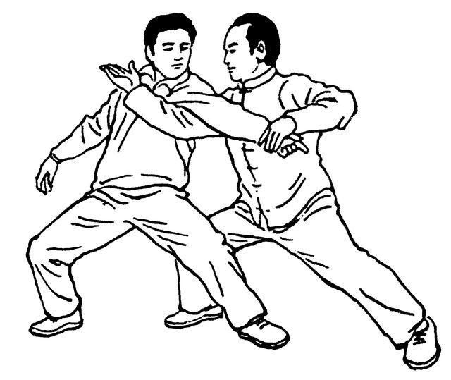 右野马分鬃动作图简易（想不到野马分鬃）(5)