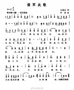 ​《强军战歌》：鼓舞全军将士的新军歌