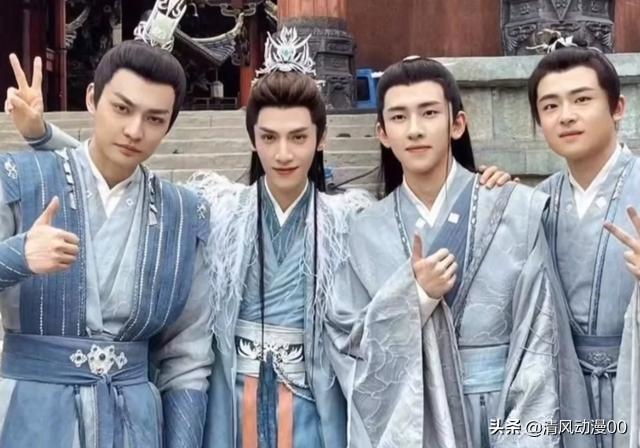 罗云熙《长月烬明》饭拍路透图 长月烬明主演杀青路透(8)