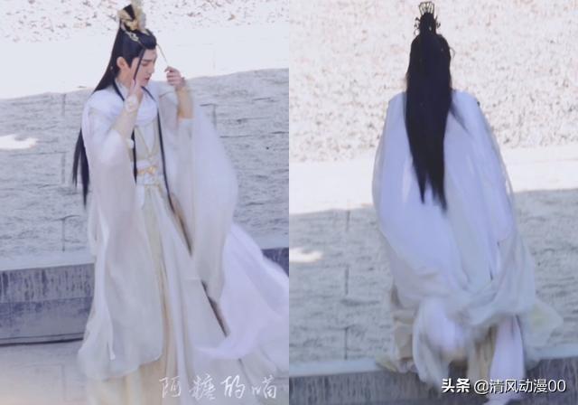 罗云熙《长月烬明》饭拍路透图 长月烬明主演杀青路透(6)