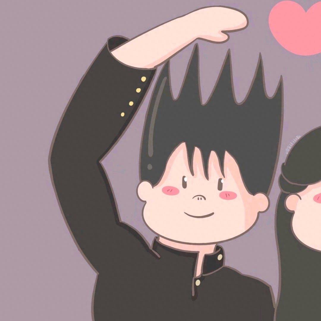 《情侣头像》我是大哥大系列动漫情头,伊藤和京子