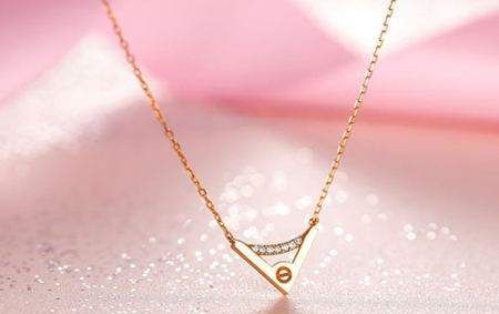 项链的款式,黄金项链有哪些好看的款式图片图3