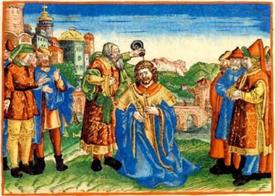 ​画说《圣经》故事：撒母耳膏立扫罗王