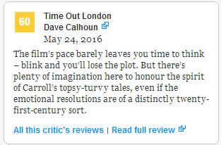 爱丽丝梦游仙境电影总结（爱丽丝梦游仙境2先期影评出炉）(17)